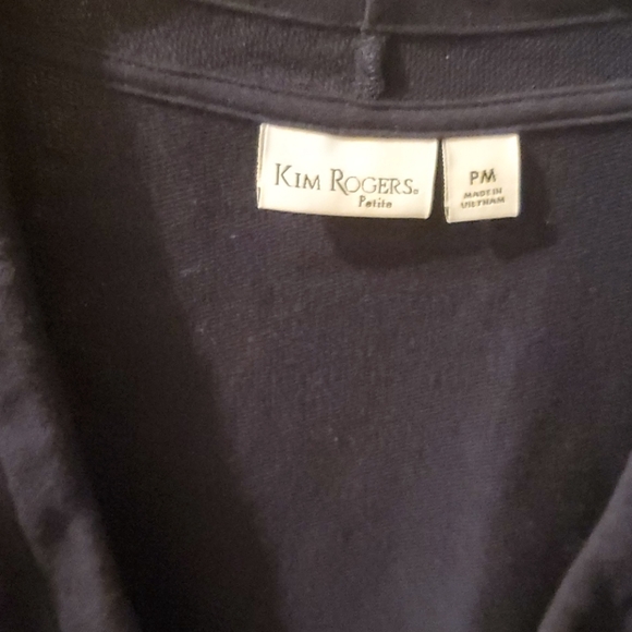 Kim Rogers petite drawstring cardigan - Picture 2 of 4